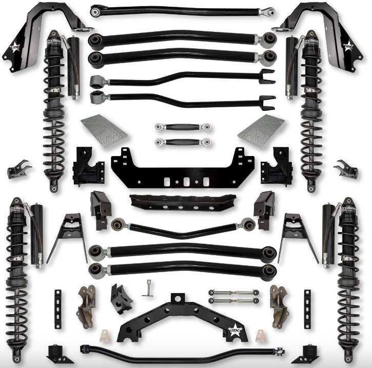 Jeep JLU (4DR) 4.5" Adventure - X2 "No-Limits" 392 Long-Arm System