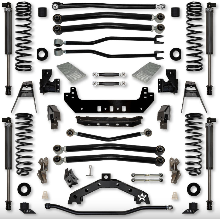 Jeep JLU (4DR) 4.5" Adventure - X2 "No-Limits" 392 Long-Arm System