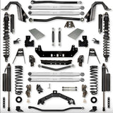 Jeep JLU (4D) 4.5" X - Factor X2 PRO 392 "No-Limits" Long-Arm System (RUBICON)