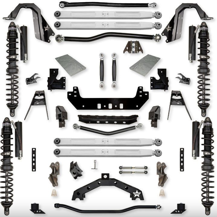 Jeep JLU (4D) 4.5" X - Factor X2 PRO 392 "No-Limits" Long-Arm System (RUBICON)