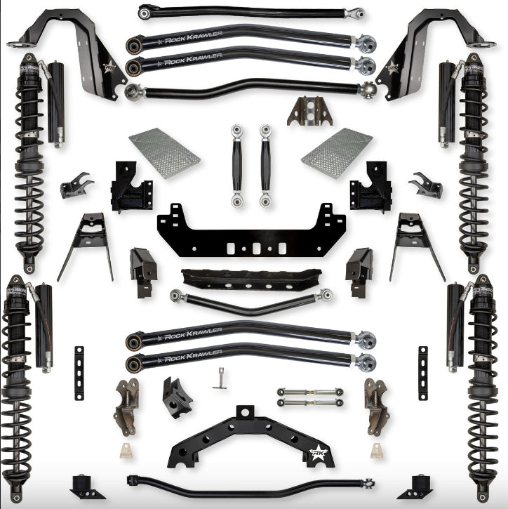 Jeep JLU (4DR) 4.5" X - Factor X2 "No-Limits" Diesel Long-Arm System (RUBICON)