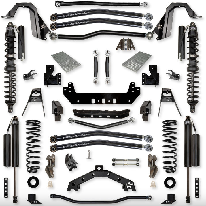 Jeep JLU (4DR) 4.5" X - Factor X2 "No-Limits" Diesel Long-Arm System (RUBICON)