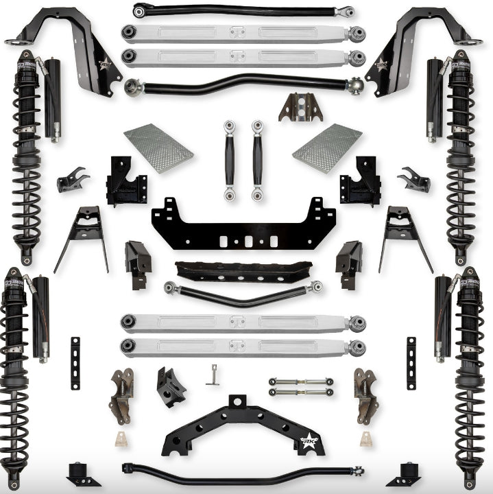 Jeep JLU (4DR) 3.5" X - Factor X2 PRO "No-Limits" Long-Arm System (RUBICON)