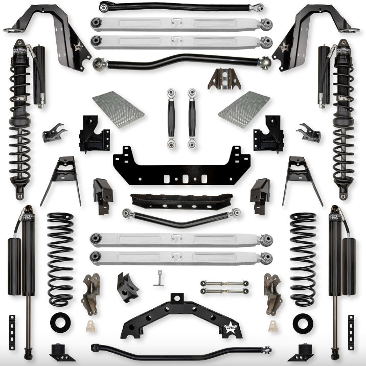 Jeep JLU (4DR) 3.5" X - Factor X2 PRO "No-Limits" Long-Arm System (RUBICON)