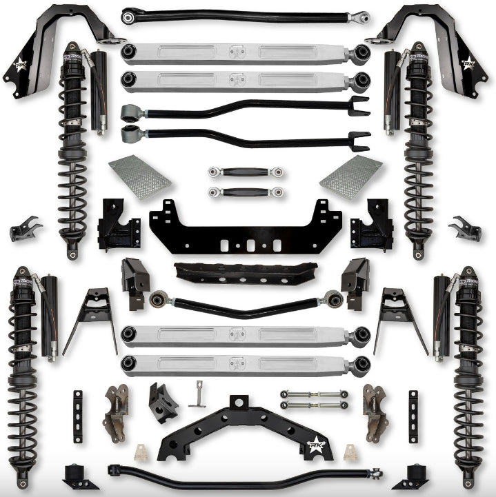 Jeep JLU (4DR) 4.5" Adventure - X PRO "No-Limits" Long-Arm System (RUBICON)