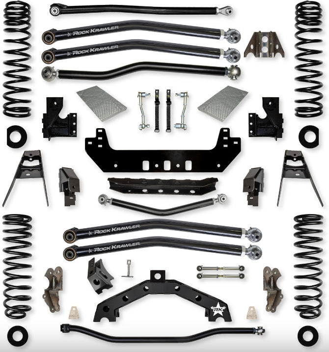 Jeep JLU (4DR) 3.5" X - Factor X2 Diesel Long-Arm System