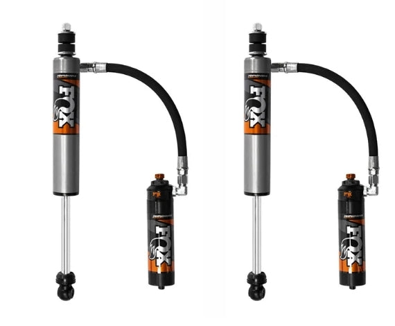 Fox Performance Elite Series 2.5 Reservoir Adjustable Front Shocks (0-2in Lift) - JK