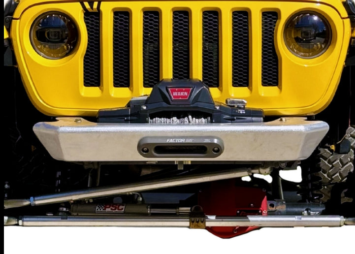 JEEP JL/JLU/JT SAVVY LEGACY 6061 ALUMINUM FRONT BUMPER WITH OUT HOOP