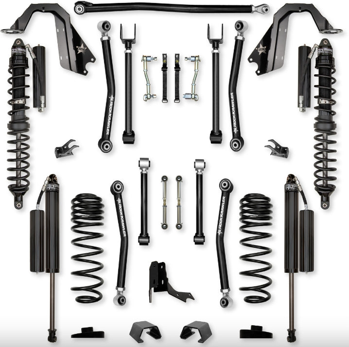 Jeep JT Gladiator 3.0" Adventure - X Diesel Mid-Arm System