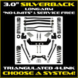 Jeep Gladiator 3.0 Inch Silverback "No-Limits" System (RUBICON)