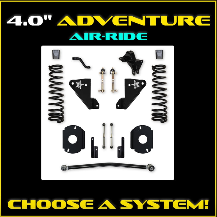 2019-PRES RAM 2500 4.0" Adventure Series Suspension System W/ AIR RIDE (DIESEL)