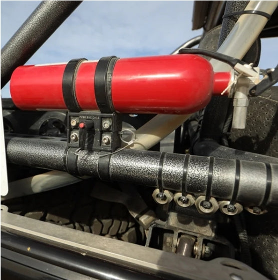 SCOSCHE BASECLAMP QUICK-RELEASE FIRE EXTINGUISHER MOUNT