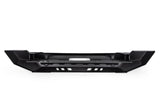 Crawltek Pyro Mid-Width Front Bumper - Black - TJ/LJ/CJ/YJ