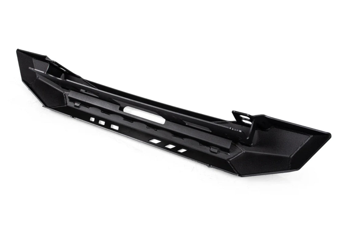 Crawltek Pyro Mid-Width Front Bumper - Black - TJ/LJ/CJ/YJ