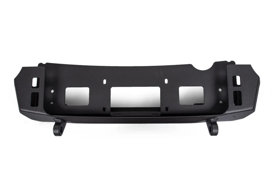 Crawltek Pyro Stubby Front Bumper - Black - TJ/LJ/YJ/CJ