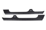 Crawltek Rocker Body Cladding - Aluminum - JK 4Dr - Black