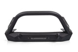 Crawltek Inferno Front Winch Bumper w/ Flat Top Stinger - Black - JK