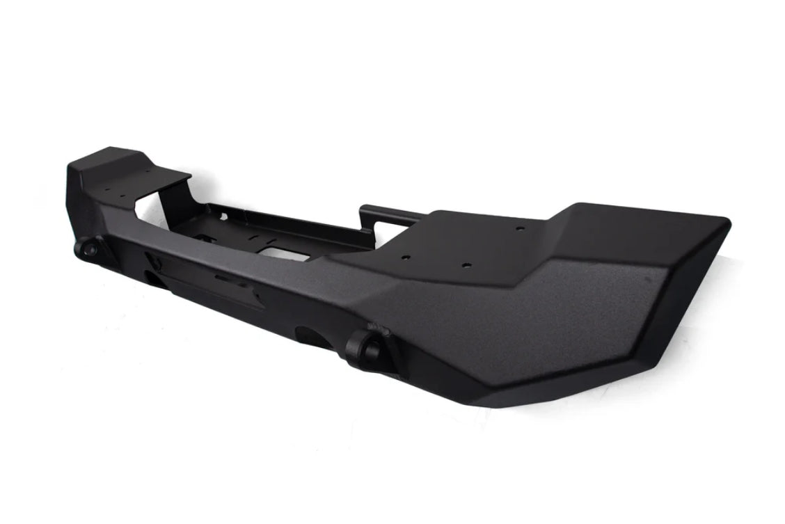 Crawltek Pyro Mid-Width Front Winch Bumper - Black - JK