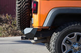 Crawltrek Pyro Mid-Width Rear Bumper - Black - JK