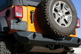 Crawltrek Pyro Mid-Width Rear Bumper - Black - JK