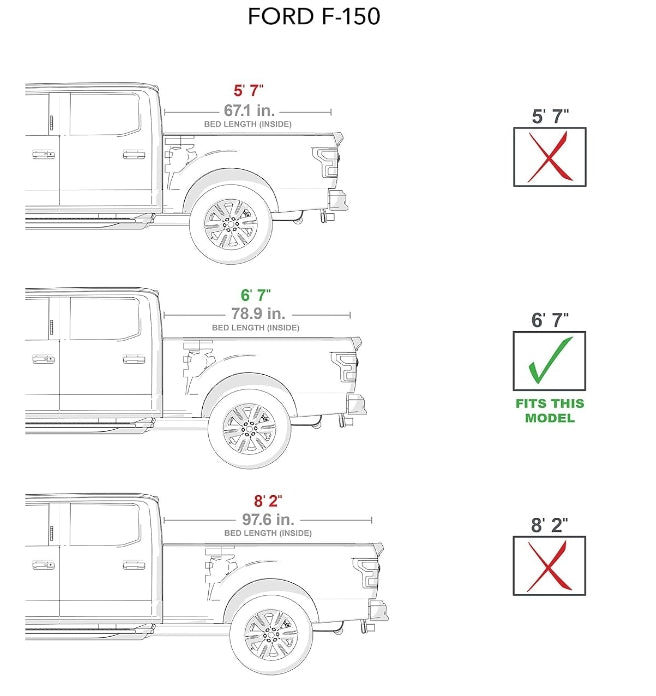 BAK Revolver X2 Hard Rolling Truck Bed Tonneau Cover | 39337 | Fits 2021 - 2024 Ford F-150 6' 7" Bed (78.9")