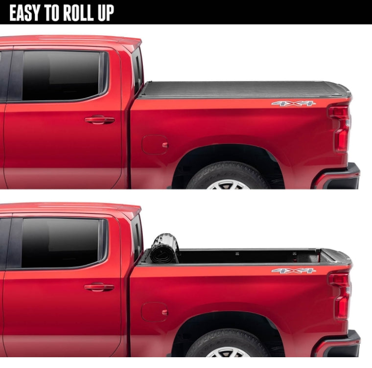 BAK Revolver X2 Hard Rolling Truck Bed Tonneau Cover | 39337 | Fits 2021 - 2024 Ford F-150 6' 7" Bed (78.9")