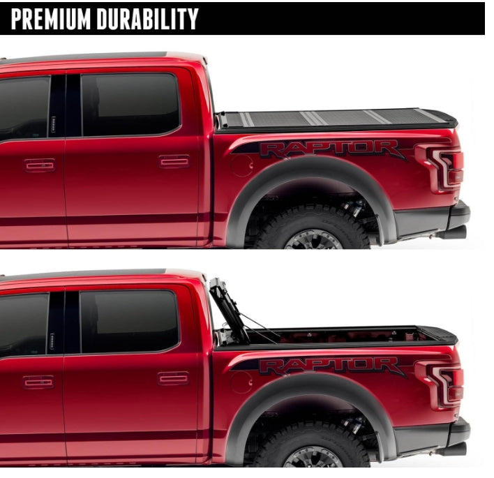 BAK BAKFlip F1 Hard Folding Truck Bed Tonneau Cover | 772337 | Fits 2021-2024 Ford F-150 6' 7" Bed (78.9")