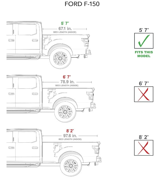 BAK Revolver X2 Hard Rolling Truck Bed Tonneau Cover | 39339 | Fits 2021-2024 Ford F-150 (incl. Raptor/Lightning) 5' 7" Bed (67.1")