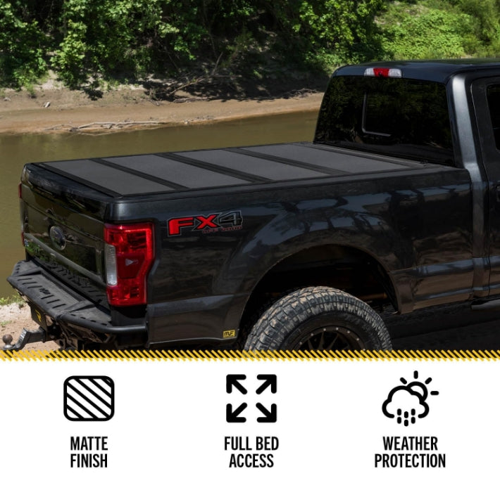 BAK BAKFlip MX4 Hard Folding Truck Bed Tonneau Cover | 448327 | Fits 2015-2020 Ford F-150 6' 7" Bed (78.9")