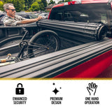 BAK Revolver X4s Hard Rolling Truck Bed Tonneau Cover | 80131 | Fits 2019-2024 Chevy/GMC Silverado/Sierra 1500, Works w/MultiPro/Flex Tailgate 6' 7" Bed (79.4")