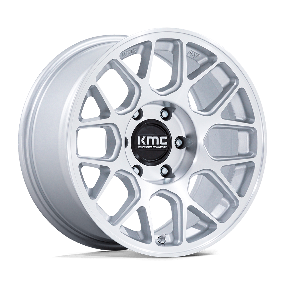KMC Wheels KM730 17X8.5 6X135 G-SLV-MCH 25MM 2021+ Ford Raptor