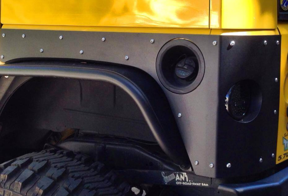 TNT Customs Corner Armor for Jeep Wrangler JKU 4-Door