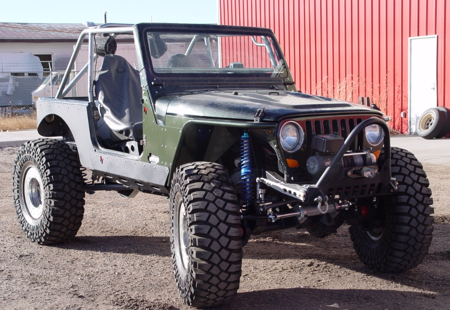 TNT Customs Jeep Wrangler TJ Hyline Tube Fenders With Phantom Flare