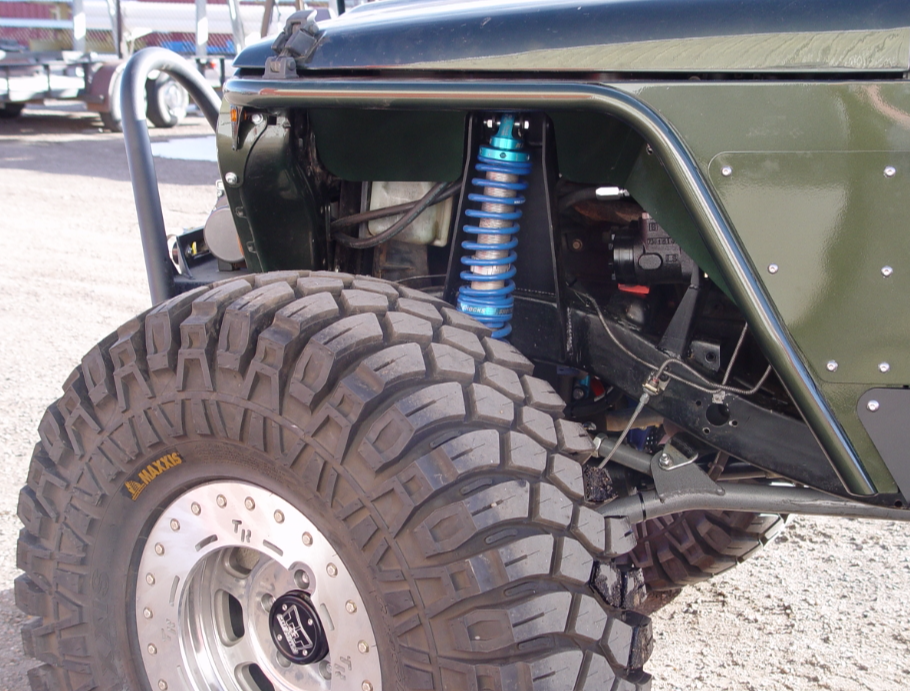 TNT Customs Jeep Wrangler TJ Hyline Tube Fenders With Phantom Flare