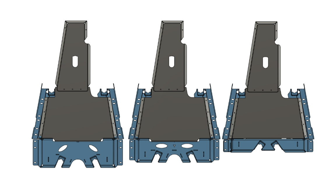 TNT Customs Jeep Wrangler TJ Suspension Skid Plate System