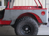 TNT Customs Jeep Wrangler LJ Corner Guards with 3 Inch Flare and 40S Wheel Opening