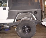 TNT Customs Jeep Wrangler LJ Corner Guards with 3 Inch Flare and Oversized Wheel Opening