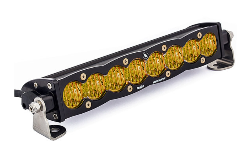 Baja Designs S8 Light Bar - 10in, Amber, Wide