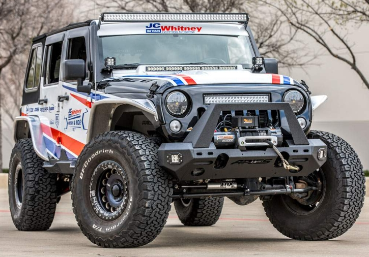 Jeep Wrangler JK/JKU Raw Aluminum Front Fender Flares