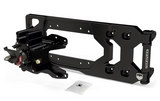 Teraflex Alpha HD Hinged Spare Tire Carrier and Adjustable Spare Tire Mount Kit - 5x5in - JL