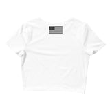 TRUMP FIST WOMENS CROP TOP -T